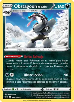 Obstagoon de Galar, Espada y Escudo 119