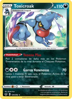 Toxicroak, Espada y Escudo 124