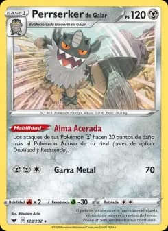 Perrserker de Galar, Espada y Escudo 128
