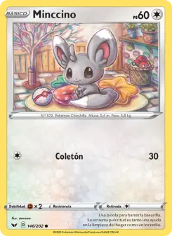 Minccino, Espada y Escudo 146