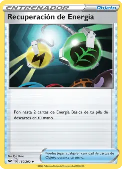 Recuperación de Energía, Espada y Escudo 160