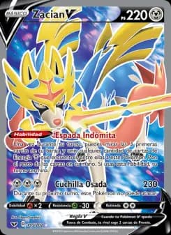 Zacian V, Espada y Escudo 195