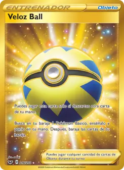 Veloz Ball, Espada y Escudo 216