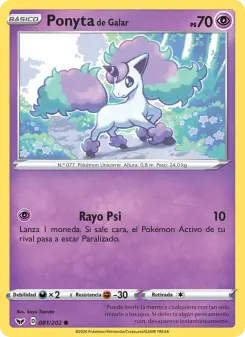 Ponyta de Galar, Espada y Escudo 81