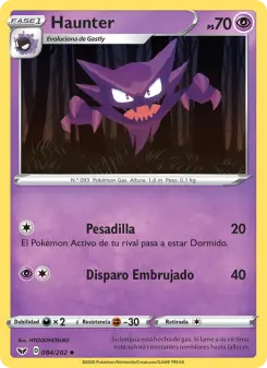 Haunter, Espada y Escudo 84