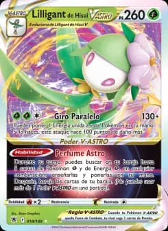 Lilligant de Hisui V-ASTRO, Resplandor Astral 018