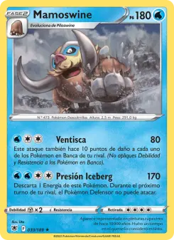 Mamoswine, Resplandor Astral 033