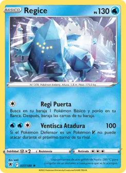 Regice, Resplandor Astral 037