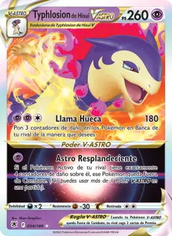 Typhlosion de Hisui V-ASTRO, Resplandor Astral 054