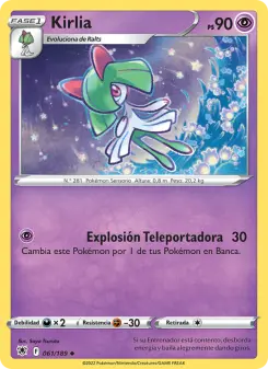 Kirlia, Resplandor Astral 061