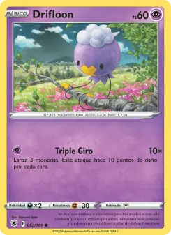 Drifloon, Resplandor Astral 063