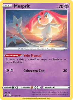 Mesprit, Resplandor Astral 066
