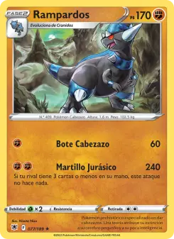 Rampardos, Resplandor Astral 077