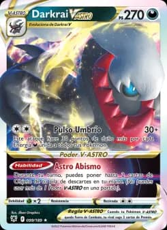 Darkrai V-ASTRO, Resplandor Astral 099