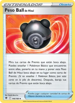 Peso Ball de Hisui, Resplandor Astral 146