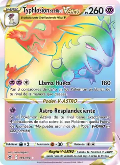 Typhlosion de Hisui V-ASTRO, Resplandor Astral 193