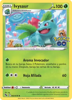 Ivysaur, Pokémon GO 002