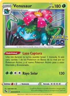 Venusaur, Pokémon GO 003
