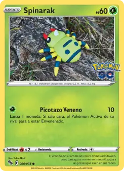 Spinarak, Pokémon GO 006