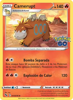 Camerupt, Pokémon GO 014