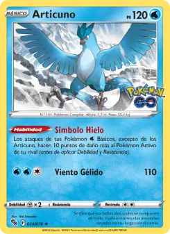 Articuno, Pokémon GO 024