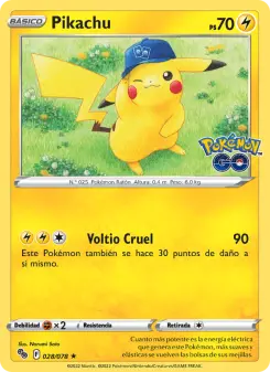 Pikachu, Pokémon GO 028