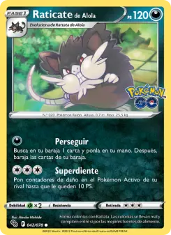Raticate de Alola, Pokémon GO 042