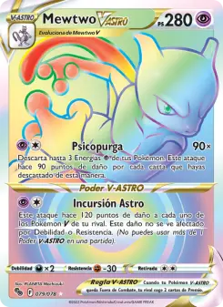 Mewtwo V-ASTRO, Pokémon GO 079
