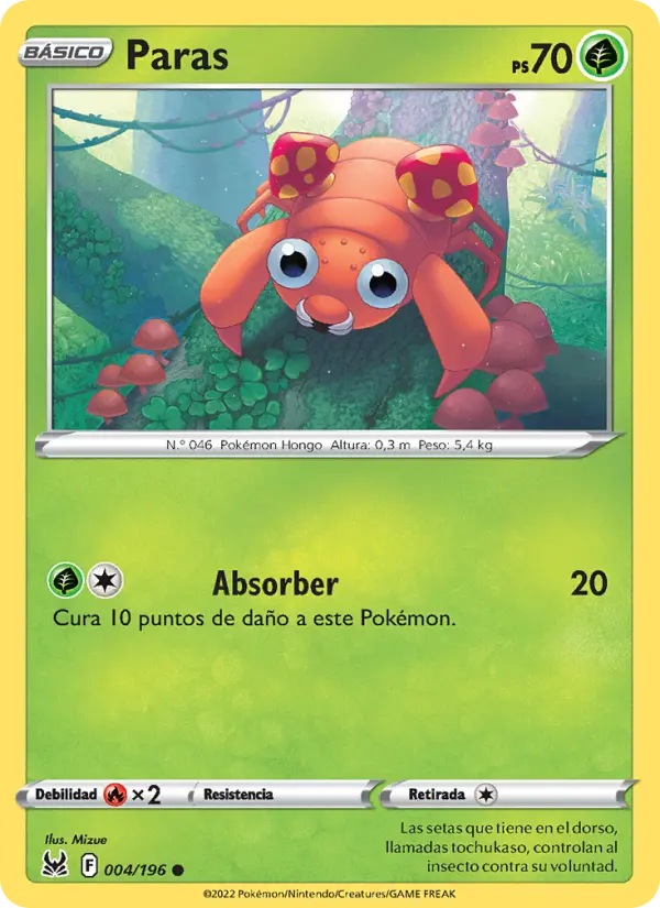 Paras, Origen Perdido 004