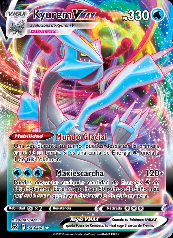 Kyurem VMAX, Origen Perdido 049