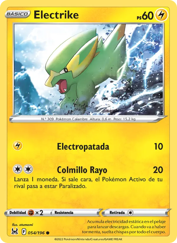 Electrike, Origen Perdido 054
