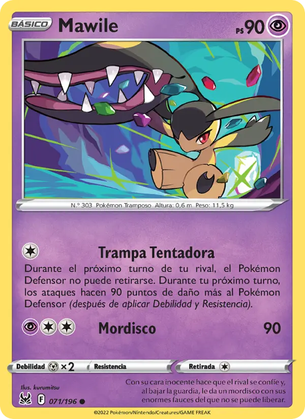 Mawile, Origen Perdido 071
