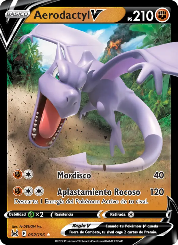 Aerodactyl V, Origen Perdido 092