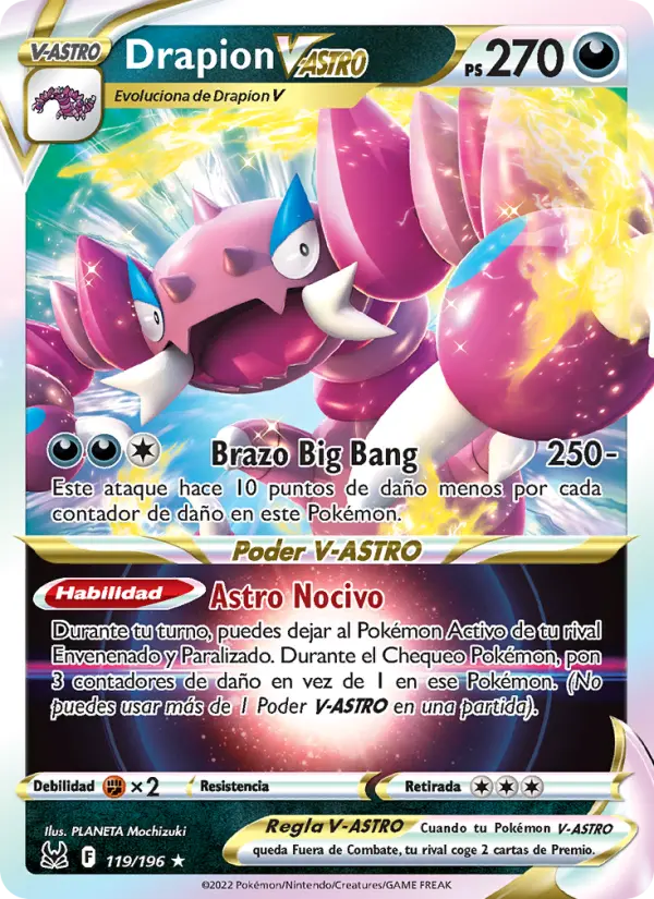 Drapion V-ASTRO, Origen Perdido 119