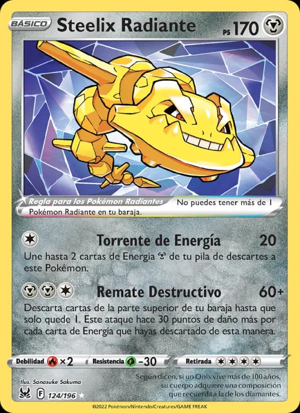 Steelix Radiante, Origen Perdido 124