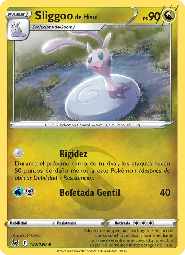 Sliggoo de Hisui, Origen Perdido 133