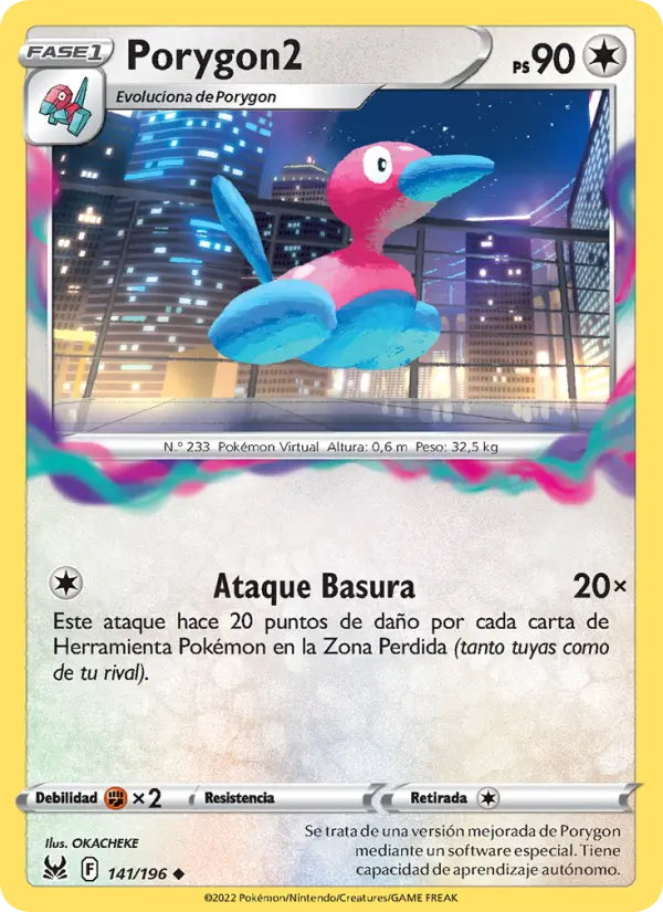Porygon2, Origen Perdido 141