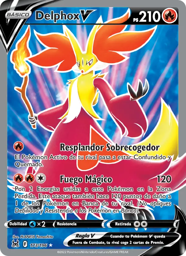 Delphox V, Origen Perdido 173