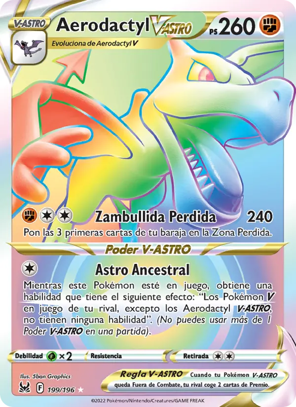 Aerodactyl V-ASTRO, Origen Perdido 199