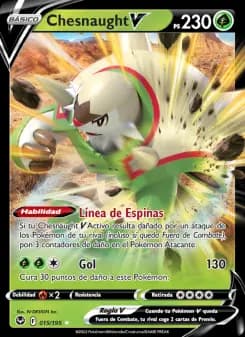 Chesnaught V, Tempestad Plateada 015