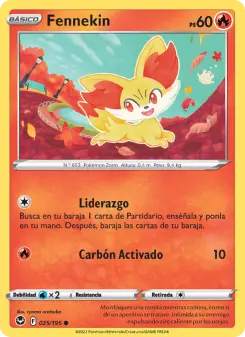 Fennekin, Tempestad Plateada 025