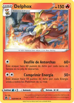 Delphox, Tempestad Plateada 027