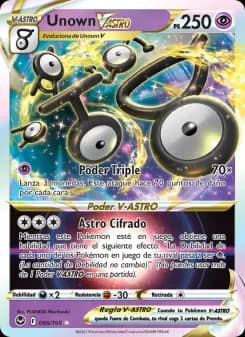 Unown V-ASTRO, Tempestad Plateada 066