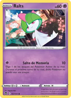 Ralts, Tempestad Plateada 067