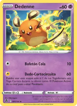 Dedenne, Tempestad Plateada 085