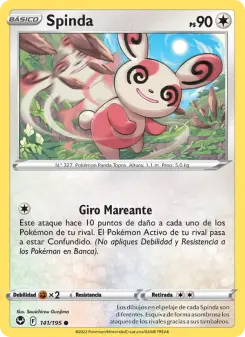 Spinda, Tempestad Plateada 141