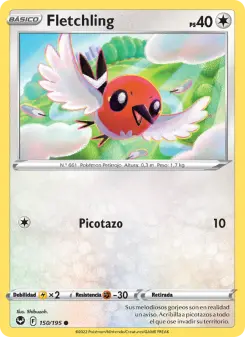 Fletchling, Tempestad Plateada 150