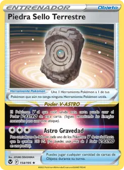 Piedra Sello Terrestre, Tempestad Plateada 154