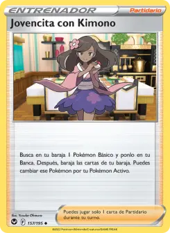 Jovencita con Kimono, Tempestad Plateada 157