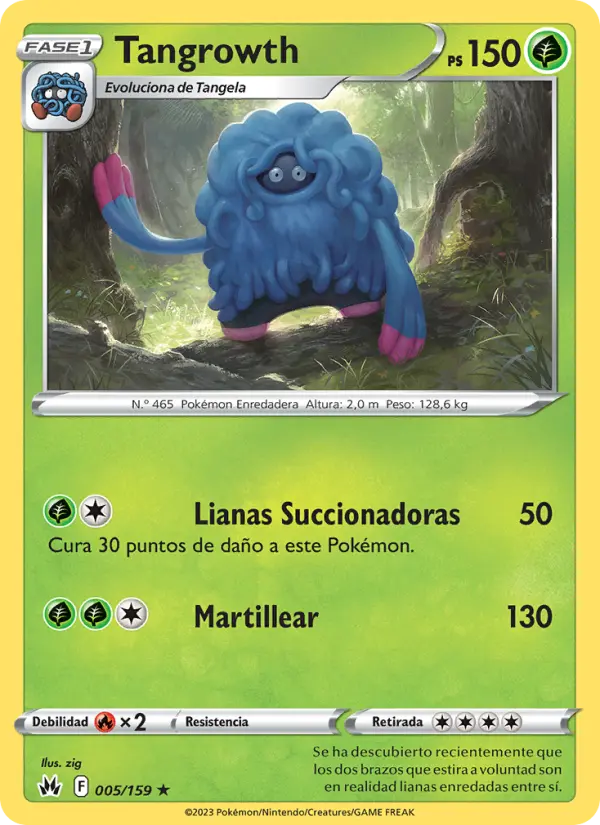 Tangrowth, Cenit Supremo 005